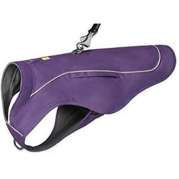 RUFFWEAR Ensemble Veste et Harnais, Résistant aux intempéries, Taille XS, Violet