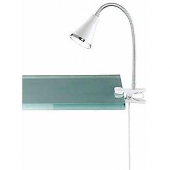 Lampa a morsetto led c/flex bianca ARRAS R22711101