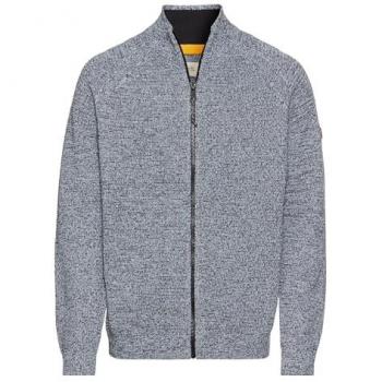 Camel active Strickjacke mit Reißverschluss