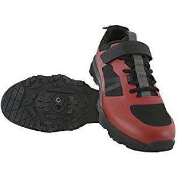 Scarpe da Mountain Bike Massi Iron Rosso Unisex-Adulto