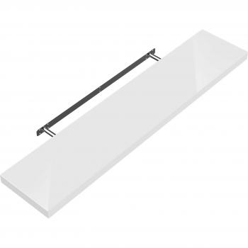 Bande Étagère Murale Transparente 110 cm, 15 kg – MDF