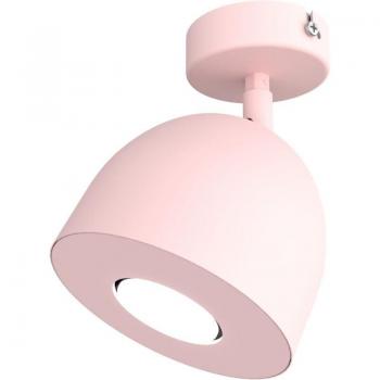 Campanella de Metal LUMICOM – Plafón 12 cm, color rosado, 1x GU10