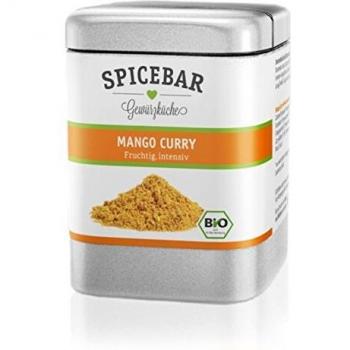 Bio Currypulver Mango Curry, mild und leicht scharf (70g)