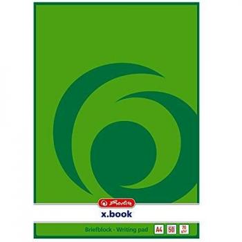 Blocco Note Herlitz 50 Pagine A4 Incollata