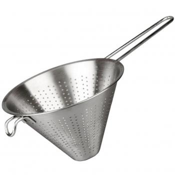 Oniel Colador de Cocina – 20 cm, Acero Inoxidable Plateado