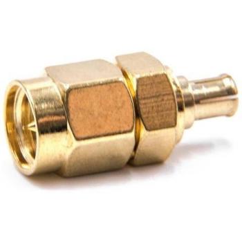 Connecteur MCX mâle à SMA mâle Vhbw