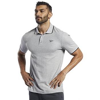 Polo Reebok Ri Short Sleeve Gris FQ4219 Hombre