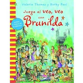 Bruja brunilda. Juega al veo, veo con brunilda (Tapa dura).