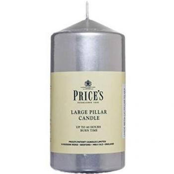 Pillar Candle Silver