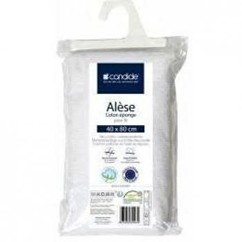 Alèse éponge 70x140cm Couleur Blanc