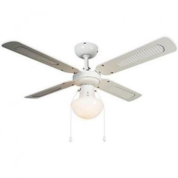 Ventilador QAZQA 60W LED E14