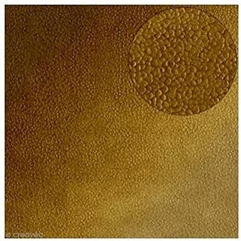 Artemio Set de 10 Feuilles Scrapbooking Or 30,5 x 30,5 cm