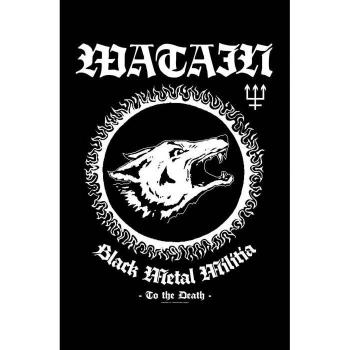 Affiche textile Watain Black Metal Militia