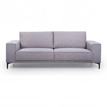 Oland 3-Sitzer, modernes Sofa in hellgrau