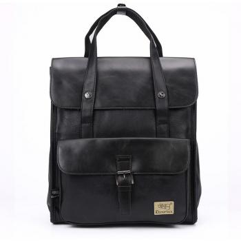 Teen's Stylish PU Leather Laptop Backpack