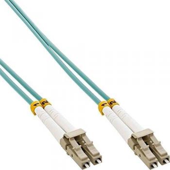 Fibra Ottica InLine 15 m, LC/LC 50/125 µm OM3 Duplex