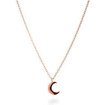 Collar Crescent de Luxenter en oro rosa de 18 quilates