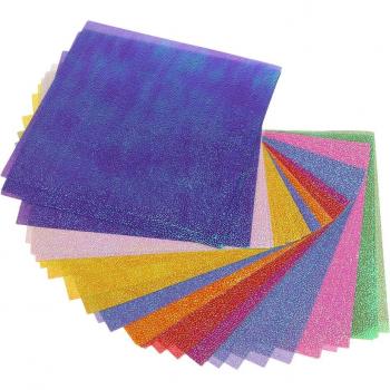 50 Pack Glitter Cardstock