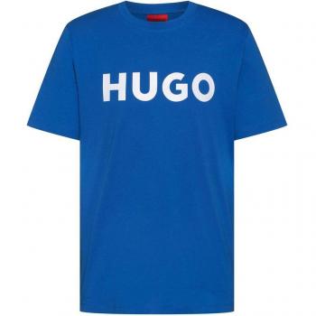 Manica Corta Blu Elettrico HUGO Dulivio T‑shirt S