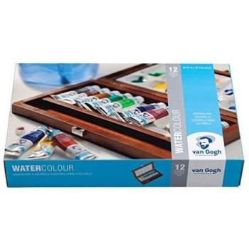 Aquarellfarben Set Van Gogh 12x10ml im Holzbox