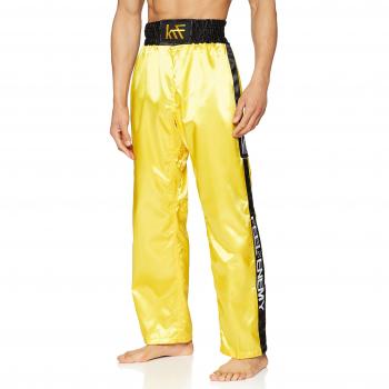 KRF Kickbox Hose Herren (M) – Feel The Enemy – Gelb