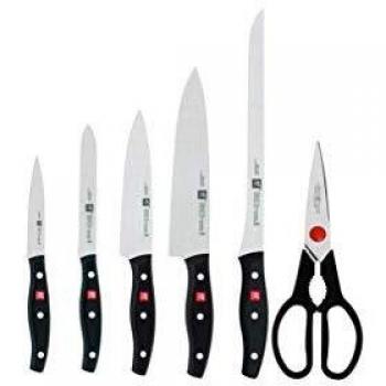 Set de cuchillos Zwilling TWIN POLLUX con tijeras, 5 piezas
