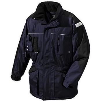 Parka de invierno TEXXOR AALBORG Talla L marino/negro