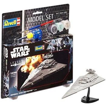 Star Wars – Destructeur Impérial, Kit de Modélisme Revell – 21 Composants