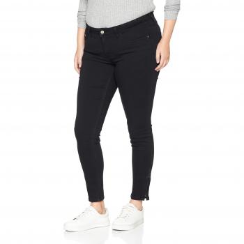 Only Carmakoma Pantaloni Jeans Karla Skinny Ankle Zip Neri 50