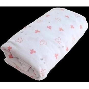 Drap housse imprimé Lapinou 60x120 cm