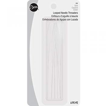 4UK Dritz 252 Loop Needle Threader Bundle – 6 Units – Silver