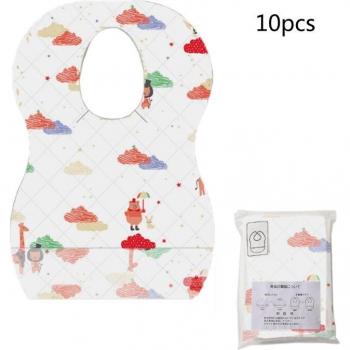 Bavettes de sevrage 10 pcs – Confort voyageur bébé