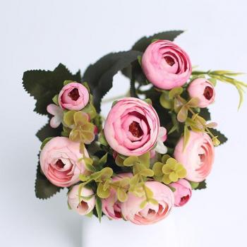 DIY Retro Tea Rose Floral Decoration