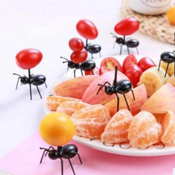 Ant-Shaped Snack Picks