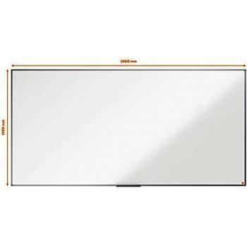 Nobo Tableau blanc magnétique 2400x1200 avec cadre simple