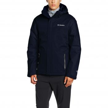 Columbia Wasserdichte Herrenjacke, Everett Mountain Jacket, Polyester, Farbe: Collegiate Navy, Gr. L