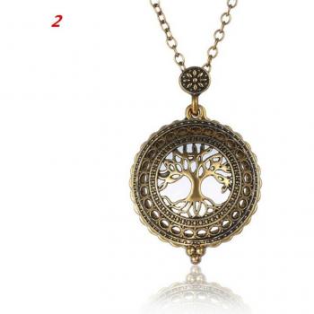 Retro Chain Magnifying Glass Pendant