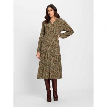 Helline Robe Chic Roseau-Marron