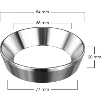 Embudo dosificador Espresso 58 mm
