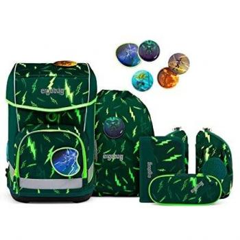ERGOBAG Schultaschen Set 5-tlg. Cubo Light
