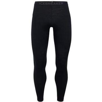 Icebreaker 200 Oasis Merino Base Layer Pants Black XL Male