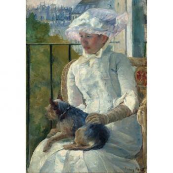 Fensterblick: Puzzle von Mary Cassatt