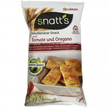 Snatts Mediterraner Snack Tomate-Oregano, 14er Pack