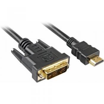 Sharkoon 3 m HDMI to DVI-D Cable