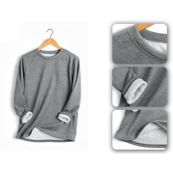 Pull en polaire long et confortable