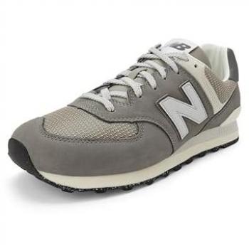 New Balance 574 Schuhe in hellgrau und Weiß