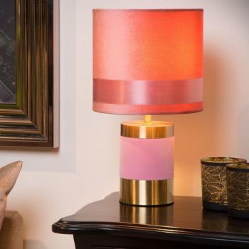 Lucide Extravaganza Frizzle Table Lamp Ø18cm 1xE14 Pink