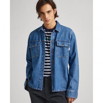 Giacca di Jeans Pepe Jeans Brighton Blu