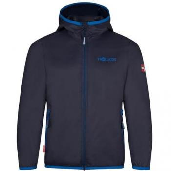 Giacca Trollkids Trolltunga Blu Navy / Cobalt 110 cm