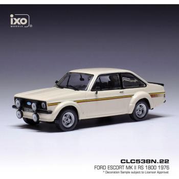 Ixomodel B Ford Escort MK II RS 1800 1976 Beige CLC538N Collectible 1/43